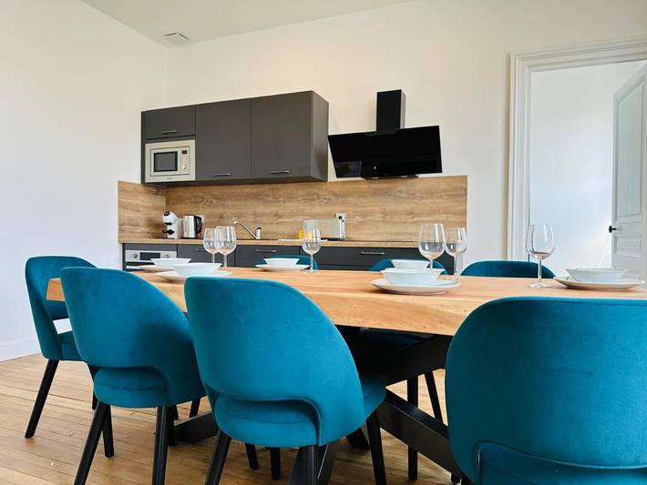 Gîte pour 9 personnes dans Gare De Tours