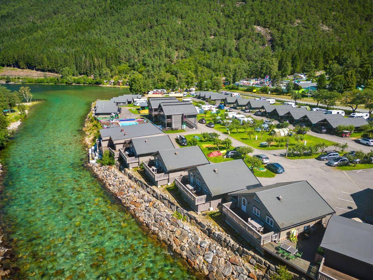Mikkelparken Ferietun in Kinsarvik, Ullensvang herad