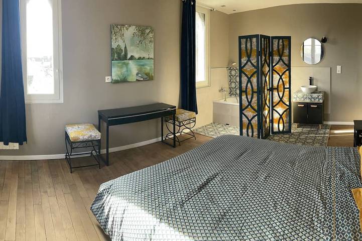 Location de vacances pour 7 personnes, avec jardin, animaux acceptés à Le Petit-Pressigny - 3