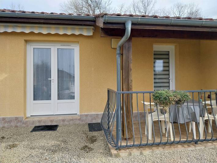 Appartement de vacances pour 4 personnes, avec jardin, animaux acceptés