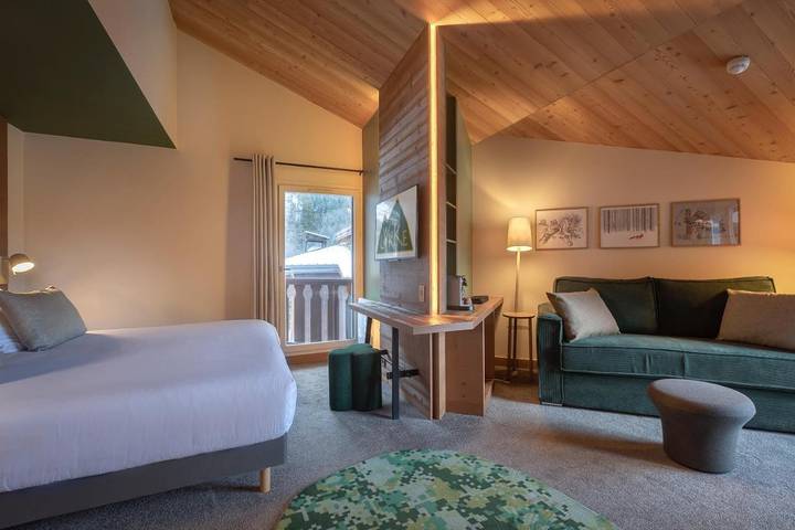 Hôtel pour 2 personnes, avec piscine et jardin ainsi que jacuzzi et sauna, animaux acceptés dans Gare De Chamonix Mont Blanc - 3