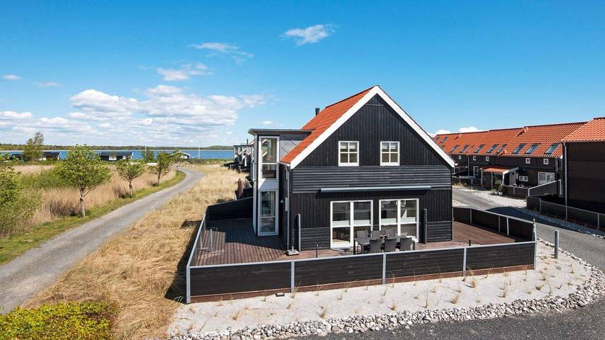 Ferienwohnung für 7 Personen, mit Garten und Ausblick sowie Terrasse, mit Haustier in Juelsminde