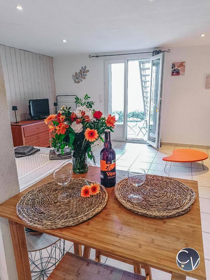 Appartement entier, Studio en Ardèche, calme et nature au rendez-vous in Saint-Montan, Privas (arrondissement)
