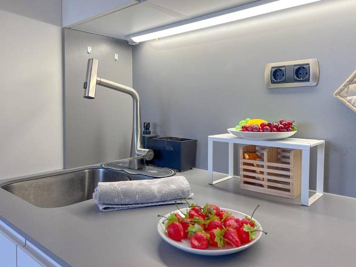 Gîte pour 3 personnes, avec jardin ainsi que balcon et vue à Sainte-Léocadie - 4