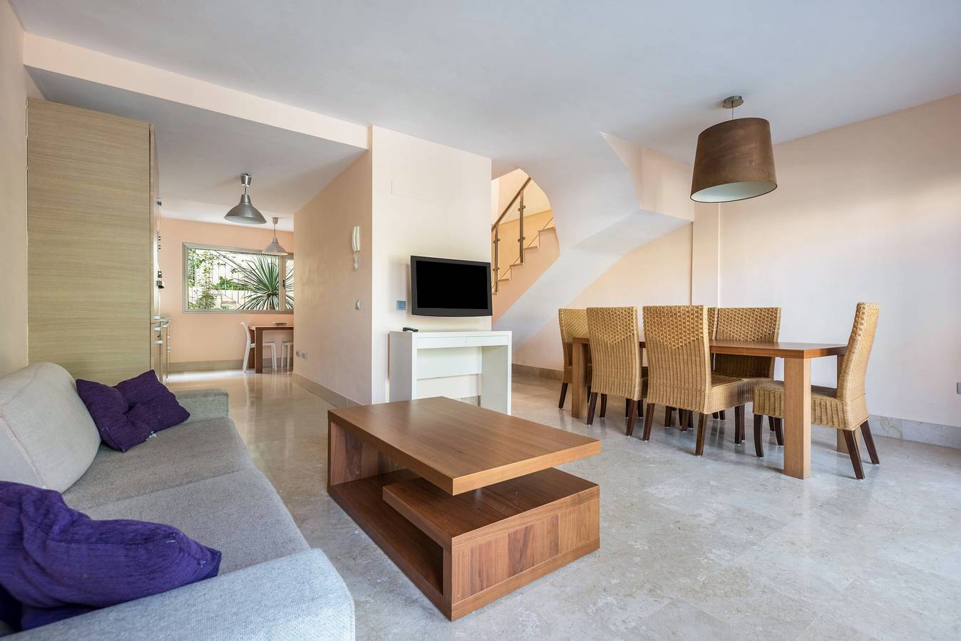 Villa 'Sun Bay Villas 44' mit Meerblick, Terrasse und Gemeinschaftspool in Las Adelfas, Amarilla Golf