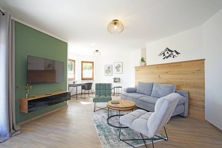 Ferienwohnung für 4 Personen, mit Terrasse und Ausblick in Oy-Mittelberg - 3