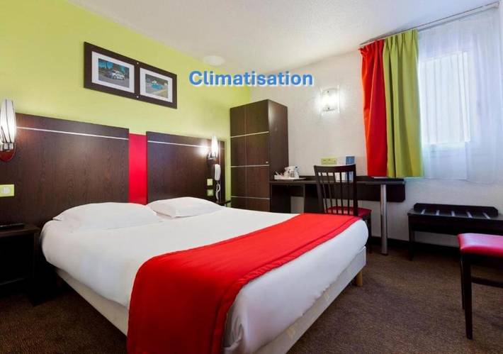 Hôtel pour 2 personnes, avec terrasse et sauna, animaux acceptés à Tinqueux