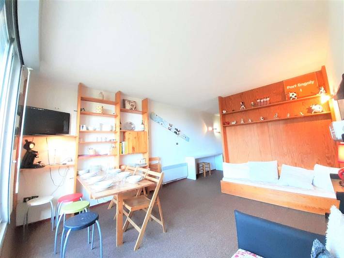 Ganzes Studio, Studio Kabine 6 Personen - Aragnouet, Piau-Engaly: Komfort mit Tv, Küche, Skiraum in Piau-Engaly, Aragnouet