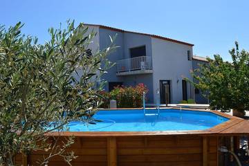 Location de vacances pour 6 personnes, avec terrasse et jardin à Saint-Laurent-de-la-Salanque