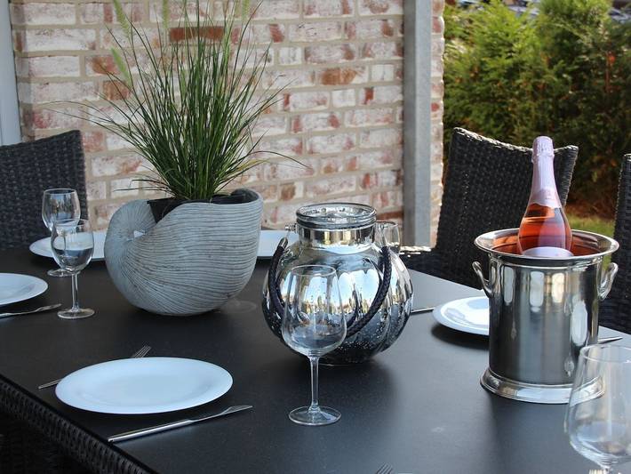 Luxus-Ferienhaus für 8 Personen, mit Terrasse und Garten in Grömitz