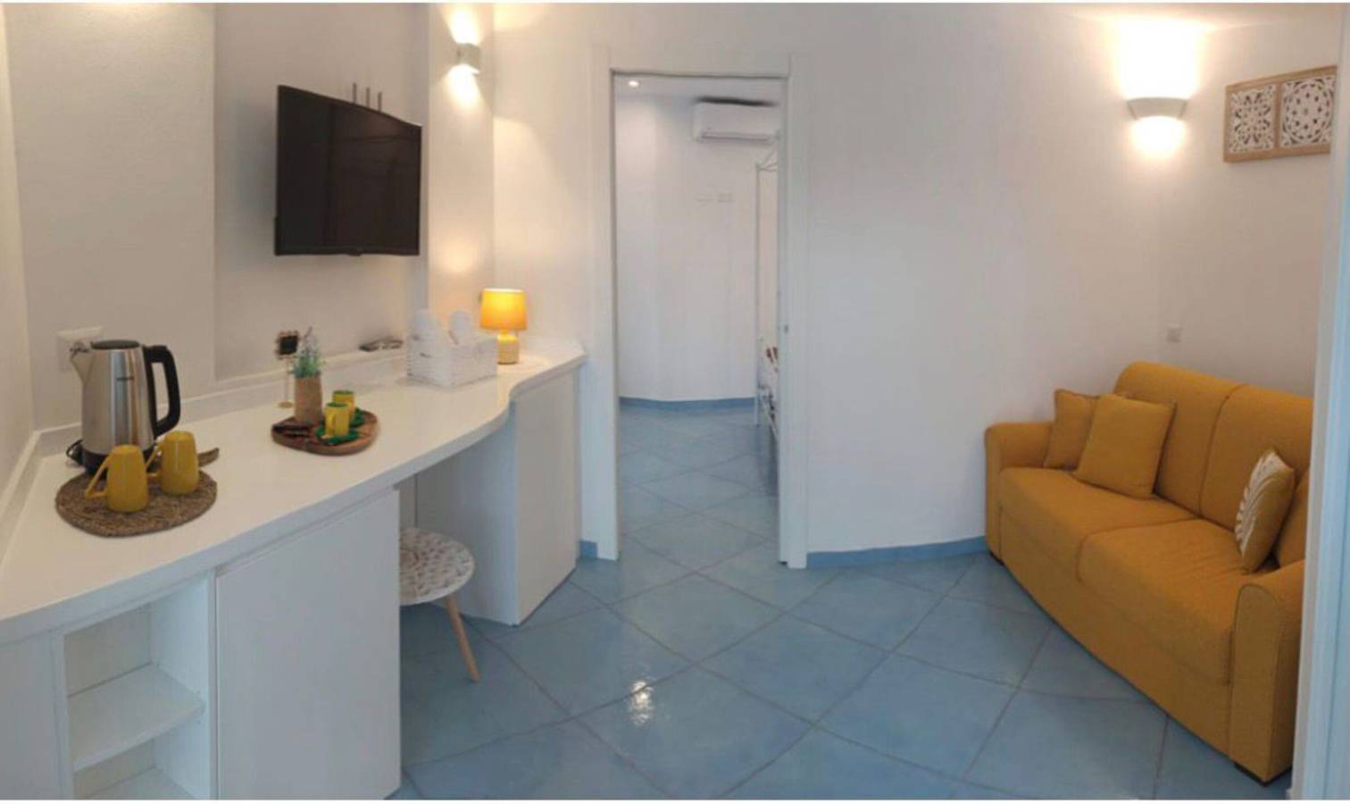 Zimmer 'Villa Le Palette - Ginestre' mit Meerblick, Wlan und Klimaanlage in Ponza, Latium