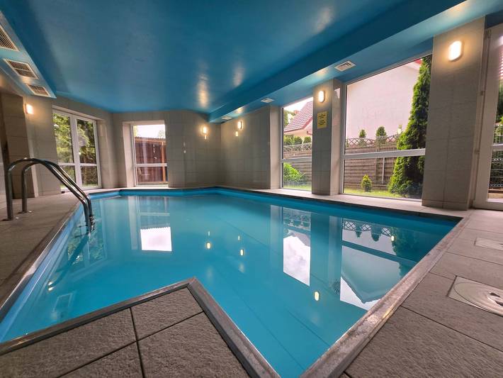 Ferienwohnung für 4 Personen, mit Pool und Balkon/Terrasse, mit Haustier in Ustronie Morskie