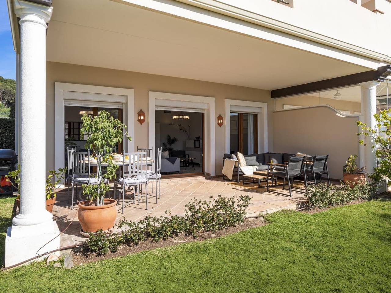 Ferienhaus für 6 Personen mit Terrasse in El Paraíso, Estepona