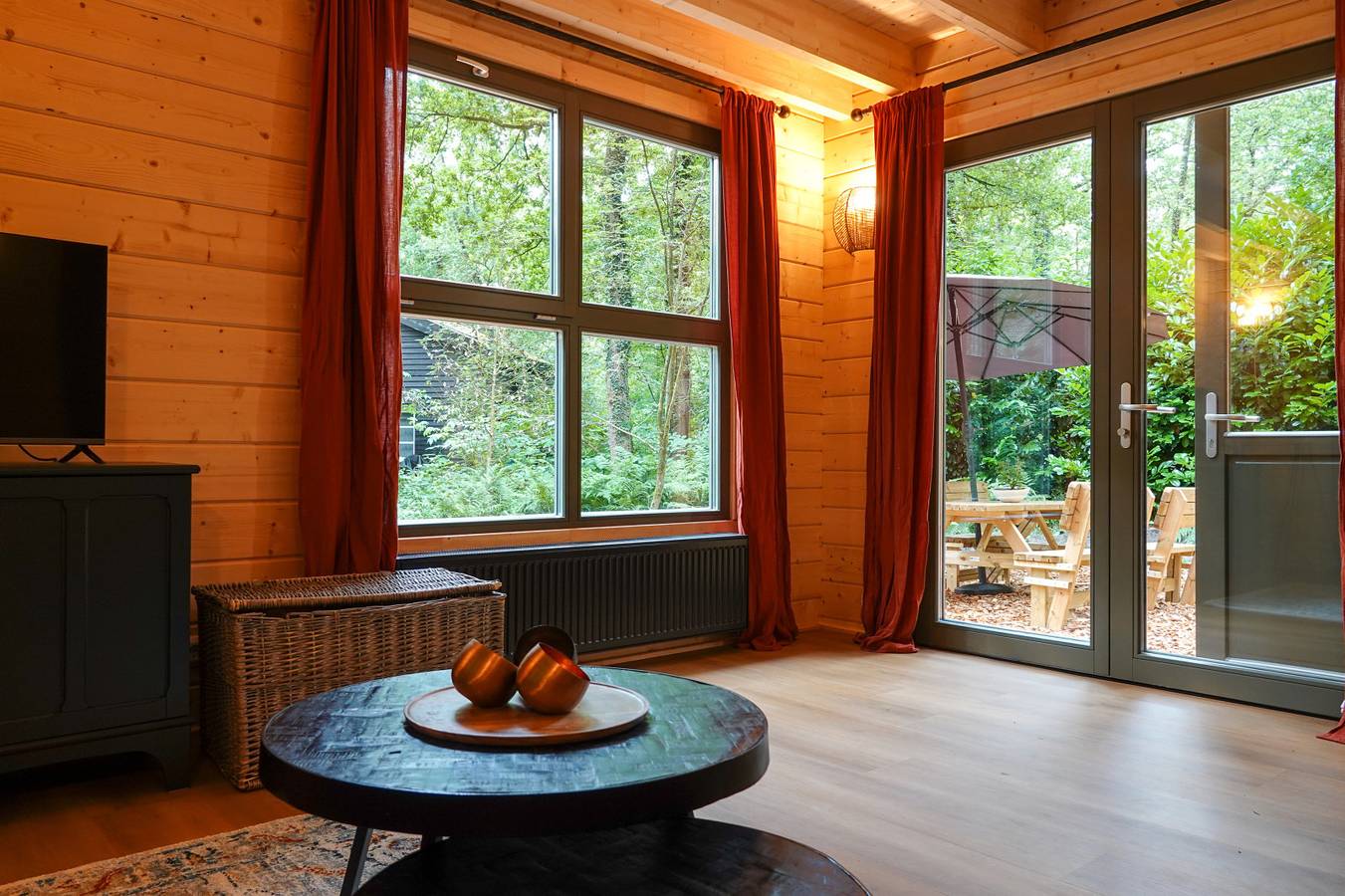 Komfortables Waldhaus für 6 Personen mit Infrarotsauna und großzügigem Garten in Norg in Drenthe