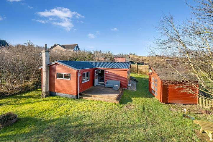 Ferieudlejning for 4 personer, med Terrasse i Toftum Bjerge