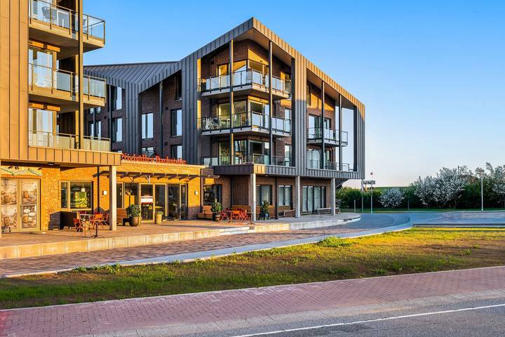 Ferienwohnung für 4 Personen, mit Balkon und Sauna in Südtondern