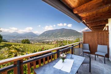 Gîte pour 6 personnes, avec jardin à Merano