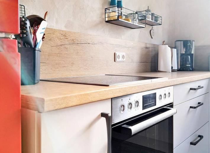 Ferienwohnung für 7 Personen, mit Terrasse und Garten sowie Ausblick in Stapel - 4