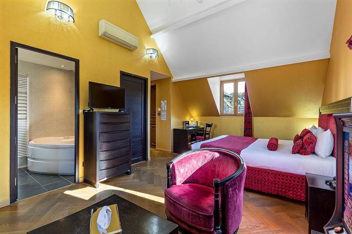 Hôtel pour 2 personnes, avec piscine et sauna ainsi que jardin et jacuzzi à Jumièges - 3