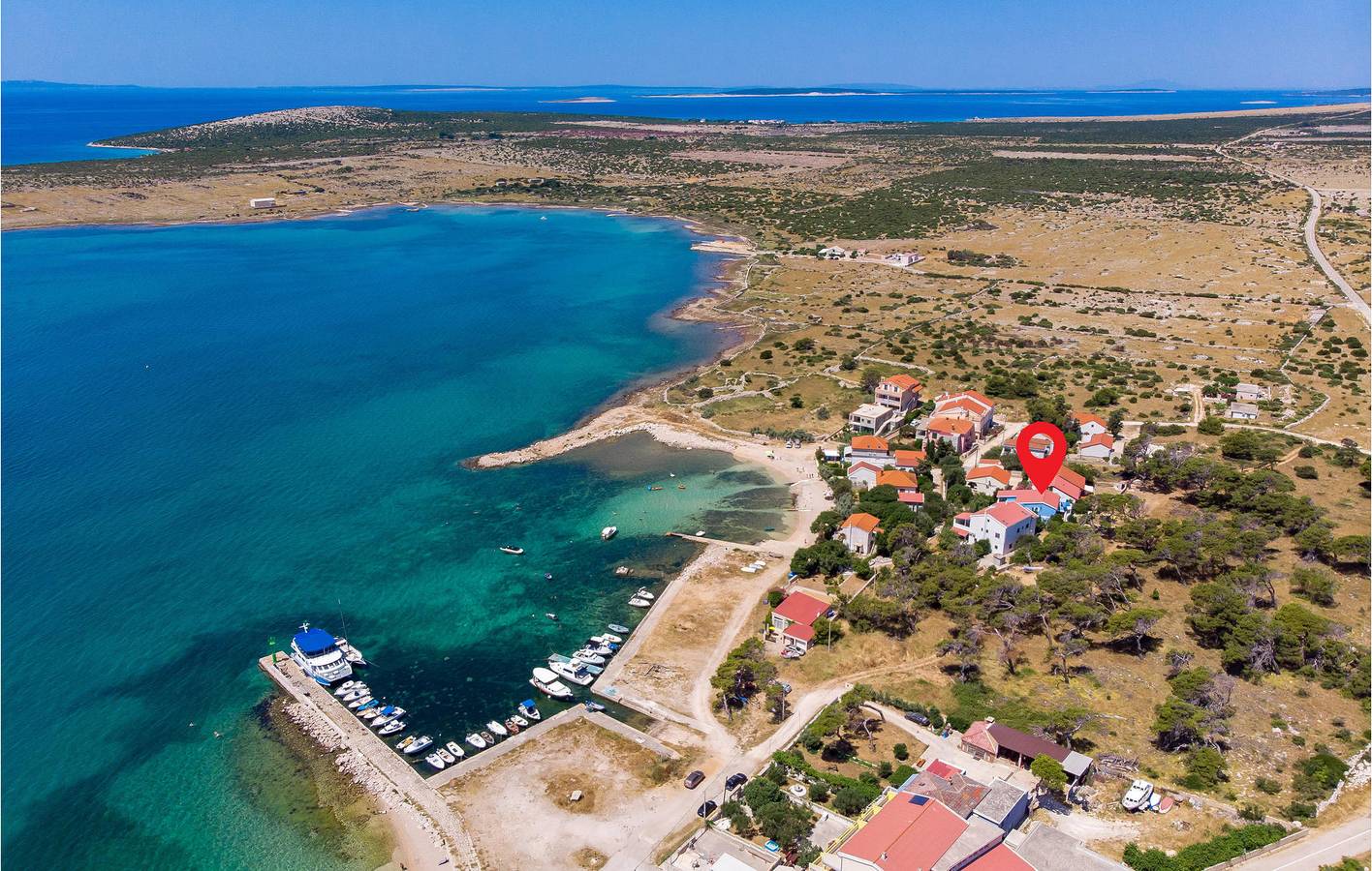 Ganze Ferienwohnung, Ferienwohnung für 4 Personen mit Terrasse in Pag Stadt, Pag