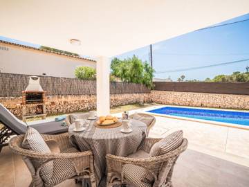 Ferienhaus in Cala Llombards, Santanyí für 4 
