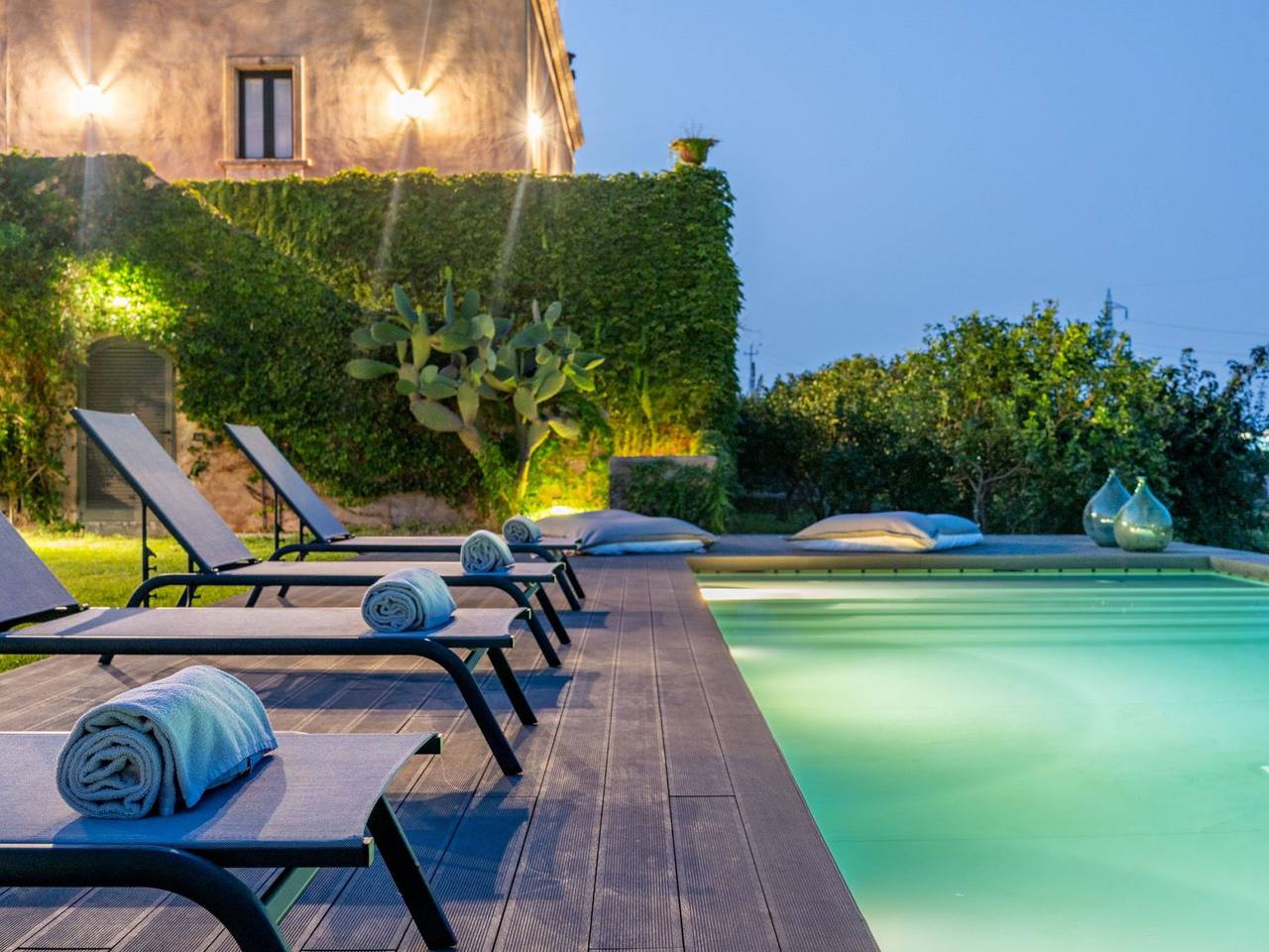 Avocado Garten in Giarre, Ätna