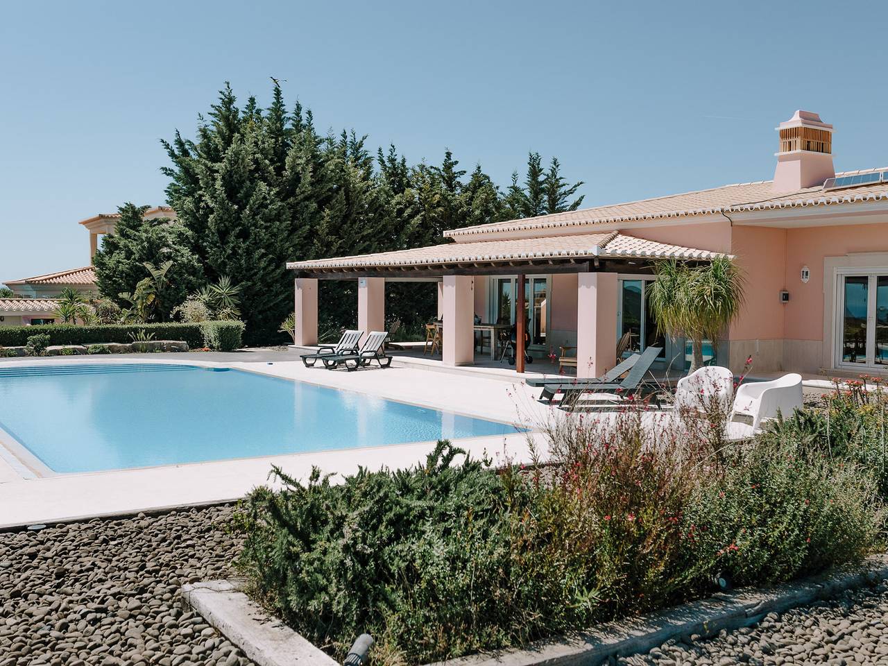 Villa with pool and panoramic view in Santa Bárbara de Nexe, Faro