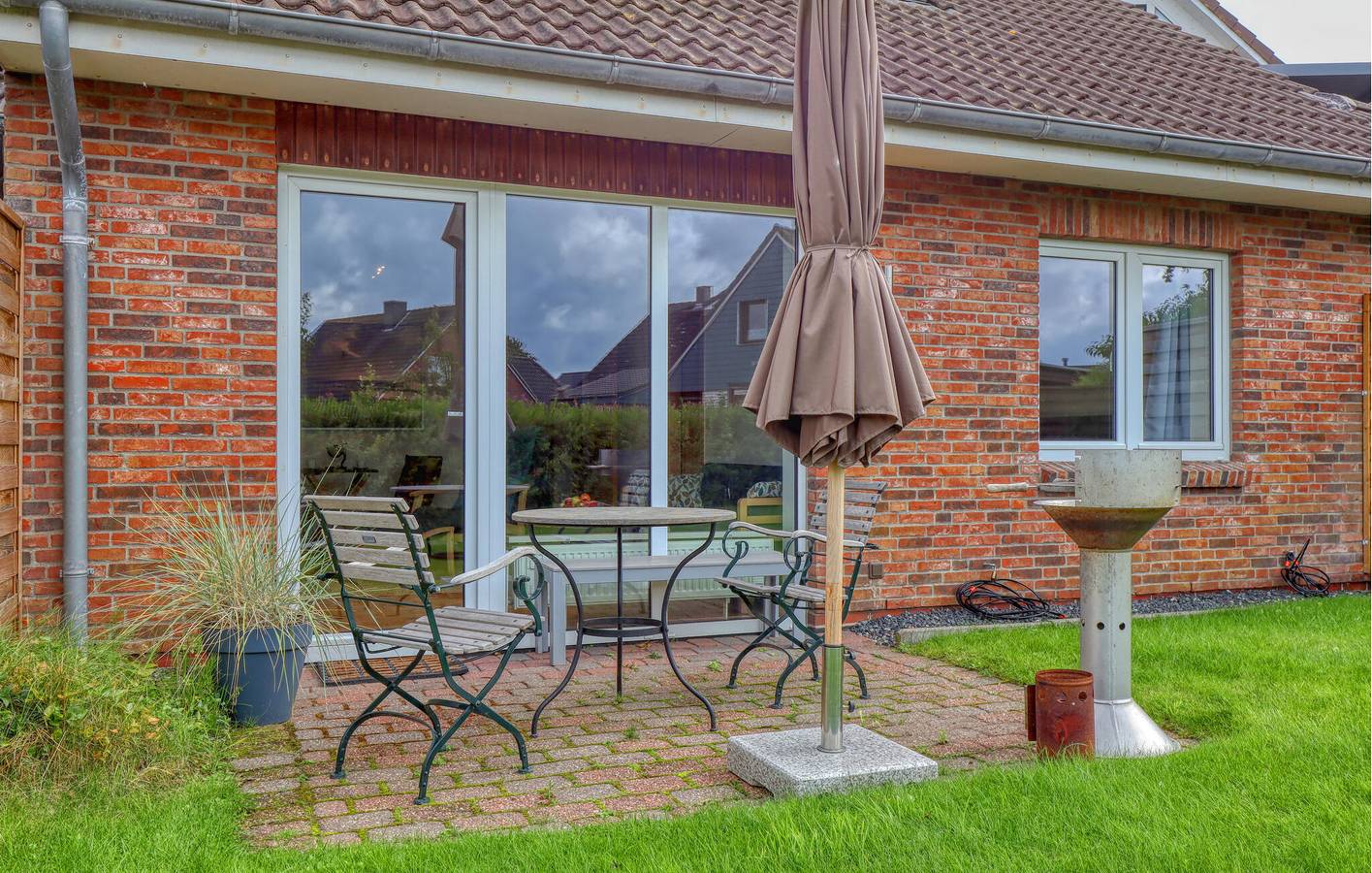 Ganze Ferienwohnung, Gemütliche Wohnung in Zentrumsnähe mit Parkplatz und Terrasse in Klanxbüll, Nordfriesland