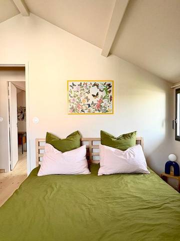 Gîte pour 4 personnes, avec terrasse dans Plage de La Birochère