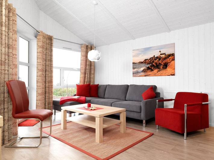 Ferienhaus mit Meerblick für 4 Personen, mit Ausblick und Sauna sowie Garten in Mecklenburg-Vorpommern - 2