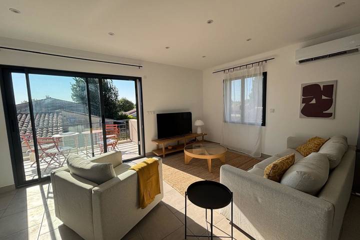 Appartement de vacances pour 4 personnes, avec Terrasse et Jardin à L'Isle-sur-la-Sorgue