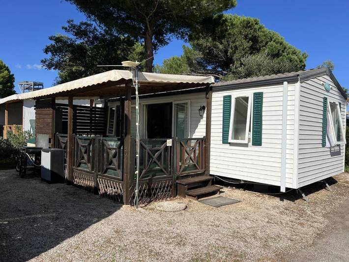 Camping voor 4 personen, met terras en zwembad in Argelès-sur-Mer