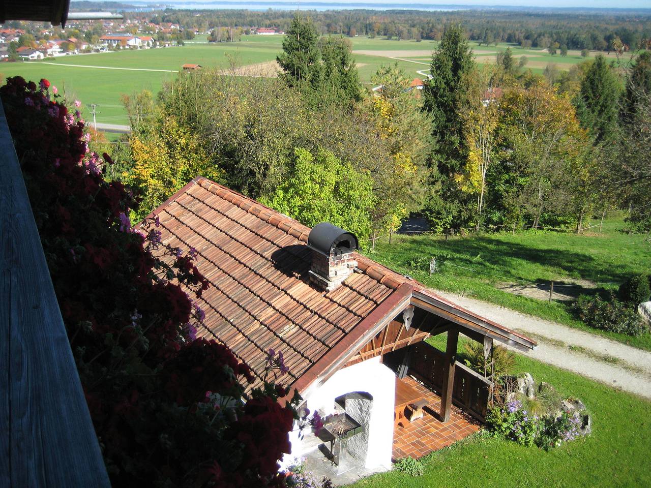 Thalerhof Urlaub auf dem Bauernhof - Ferienwohnung Bergseite für 2-4 Personen (45 qm,Dg) in Bernau am Chiemsee, Chiemsee