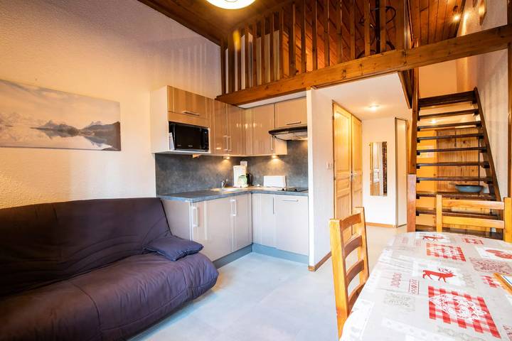 Gîte pour 6 personnes, avec balcon, animaux acceptés à Villarodin-Bourget - 3