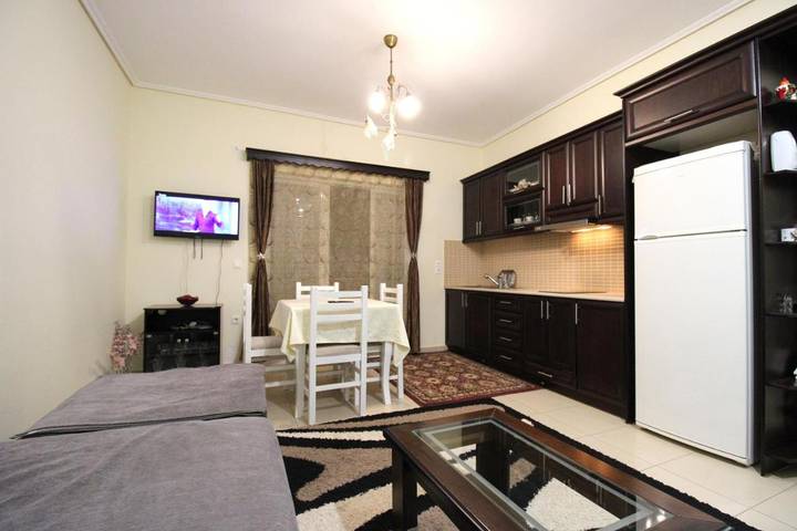 Appartamento per 2 persone, con Balcone e Terrazza nonché Giardino e Panorama a Ksamil
