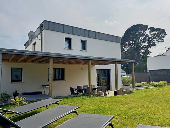 Gîte pour 8 personnes, avec jardin et sauna ainsi que terrasse et jacuzzi à Arzal - 2