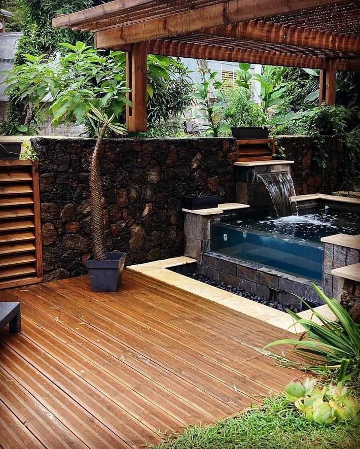 Gîte pour 3 personnes, avec vue ainsi que jardin et piscine dans Piton de la Fournaise - 4