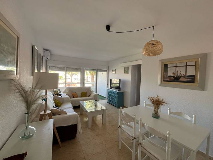 Apartamento para 4 personas, con jardín en Playa Serena (Roquetas de Mar)