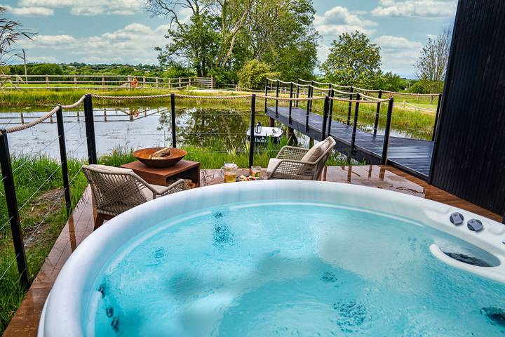 Hütte für 2 Personen, mit Garten und Whirlpool in Wales - 3