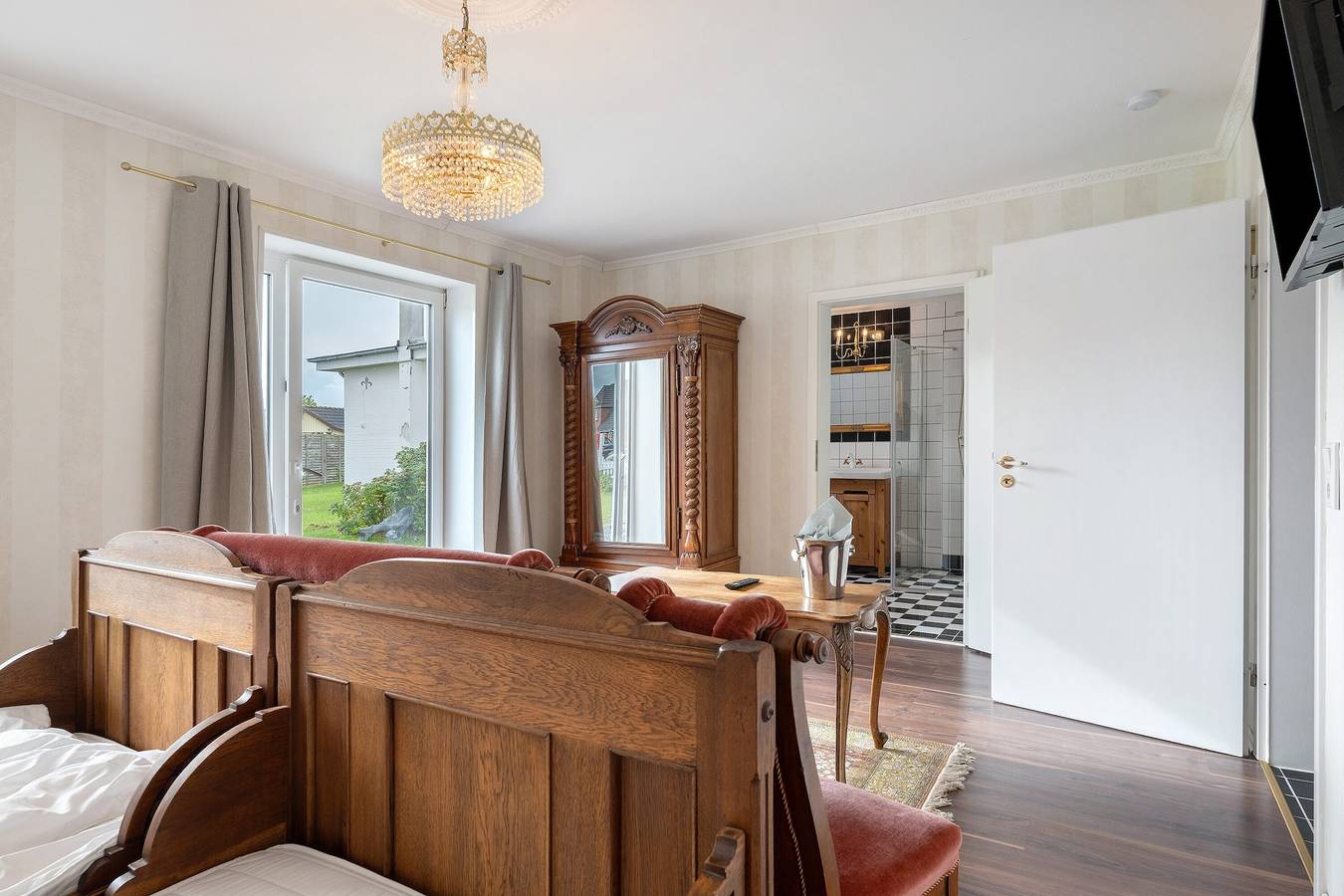 Ganze Wohnung, Ferienwohnung 'Salondeck' mit Gemeinschaftsgarten und Wi-Fi in Klanxbüll, Nordfriesland