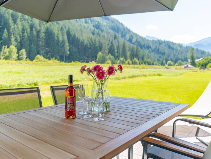 Chalet für 10 Personen, mit Balkon und Sauna sowie Garten in Wald im Pinzgau