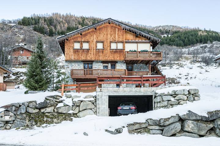 Location de vacances pour 14 personnes, avec sauna et balcon dans Les Trois Vallées