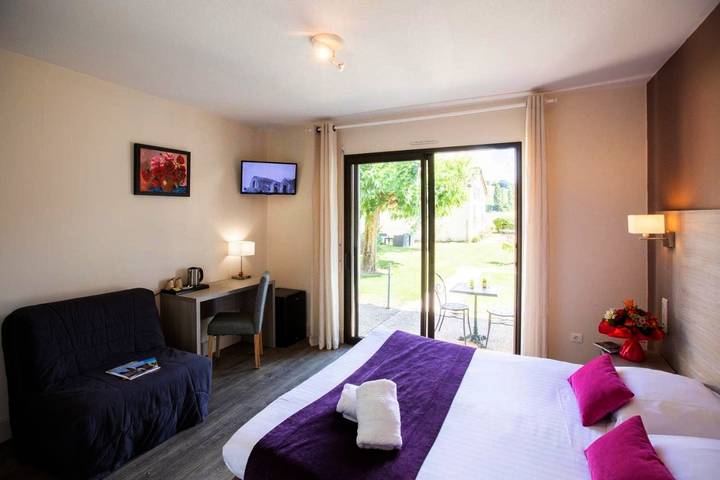 Hôtel pour 4 personnes, avec vue ainsi que piscine et jardin, animaux acceptés dans Jardins de Marqueyssac - 3