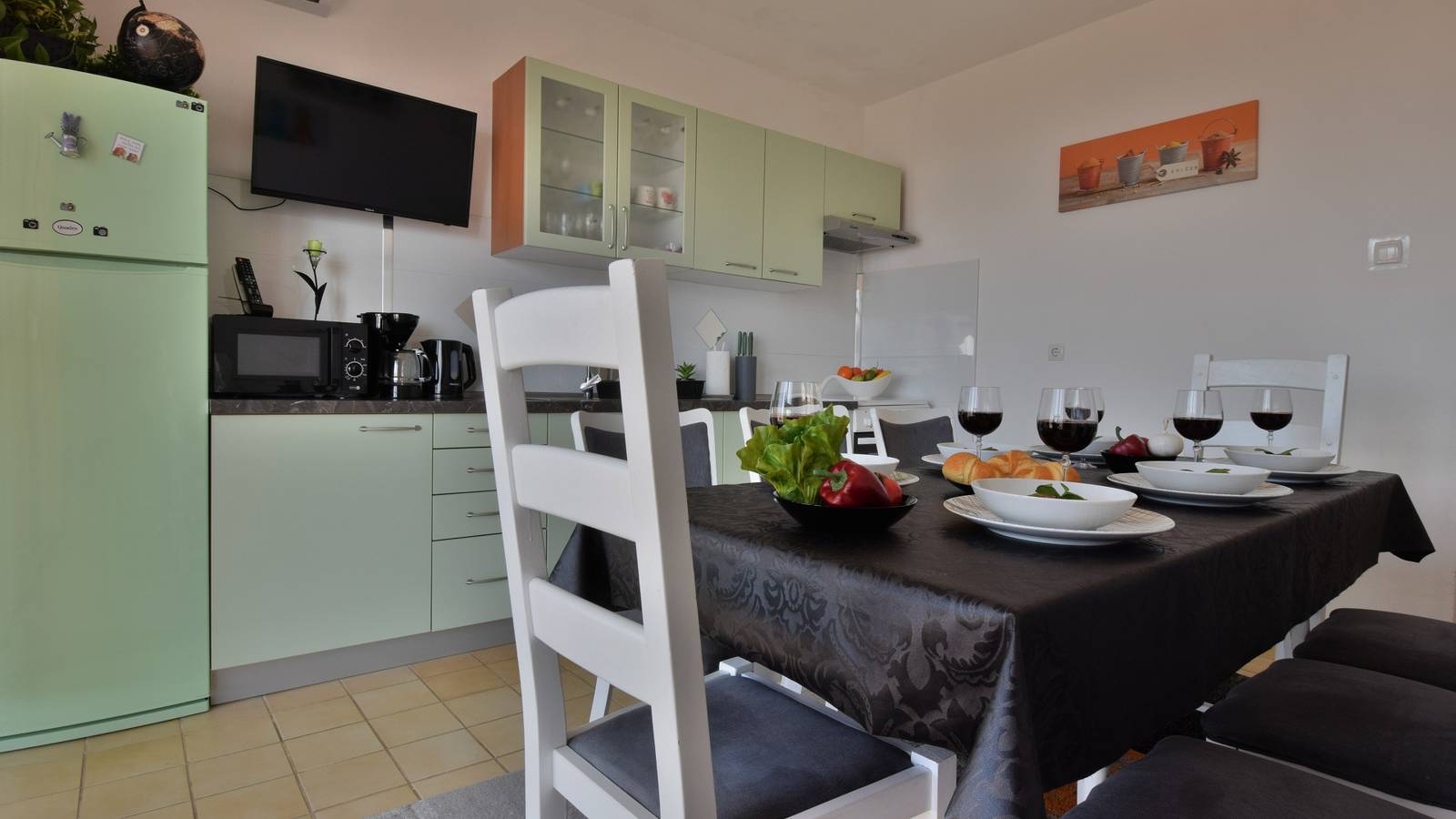 Ganze Wohnung, Apartman Adriana with sea view by Villas Guide in Novi Vinodolski, Primorje-Gorski Kotar