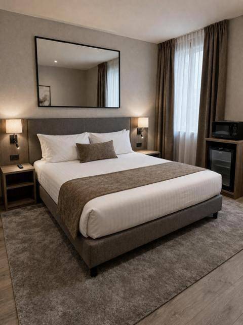 Hôtel pour 2 personnes, avec terrasse à Roannes-Saint-Mary