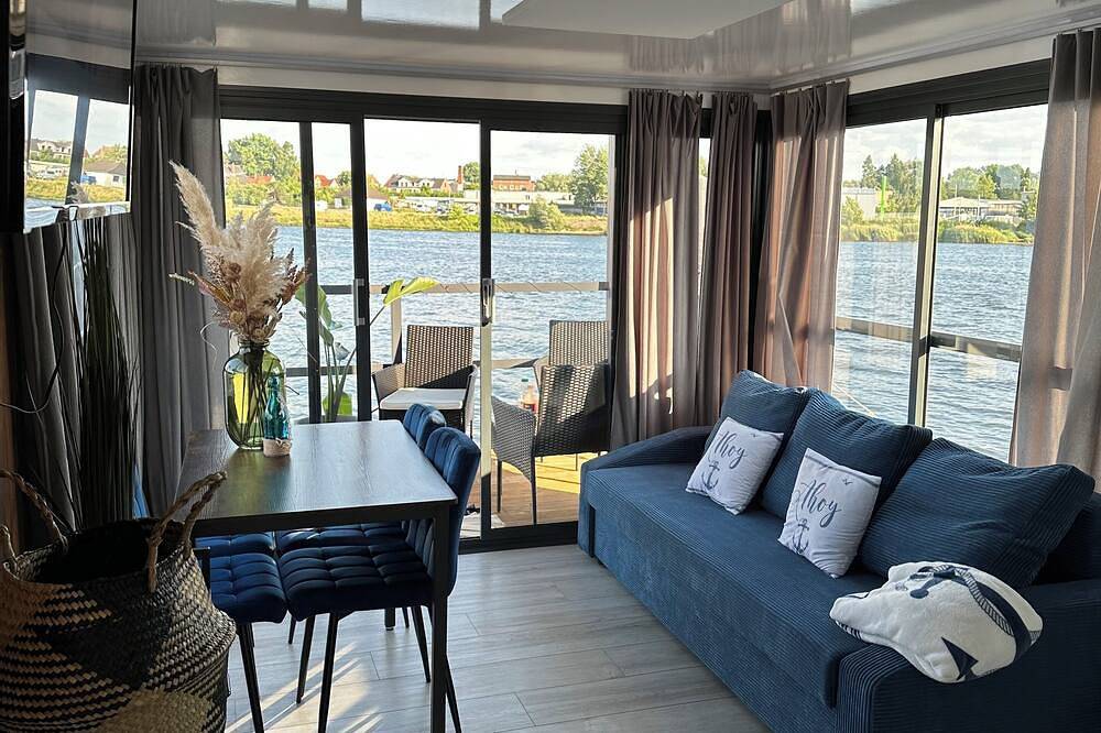 Premium Hausboot Trave Traum in Lübeck (Stadt), Lübeck