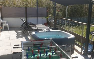 Gîte pour 8 personnes, avec jacuzzi, animaux acceptés à Boucau