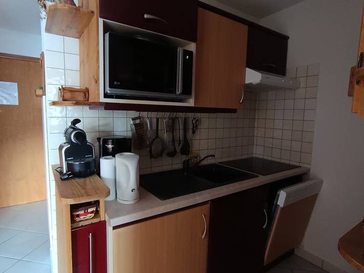 Ganze Wohnung, Gemütliche Wohnung in Montgenèvre mit Terrasse und Parkplatz in Montgenèvre, Briançon und Umgebung