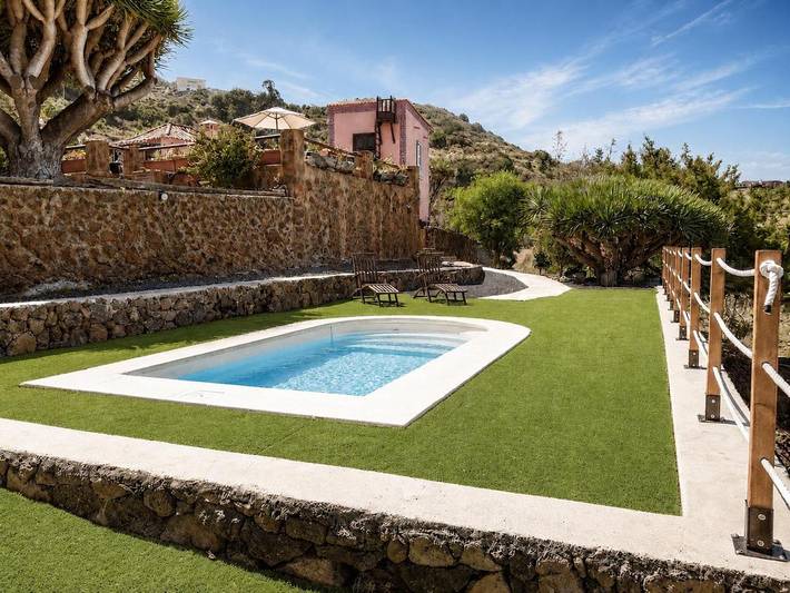 Casa rural para 6 personas, con Terraza además de Jardín y Piscina en Villa de Mazo