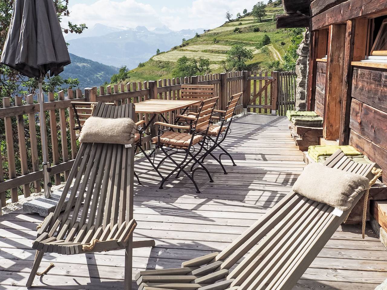 Val d'Hérens - Chalet "La grange à Marcel" (Die Scheune von Marcel) in Saint Martin-Vallese, Val d'Hérens